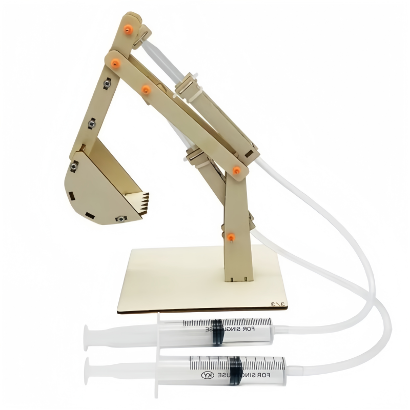 Science Project Kit - Modelo de excavadora hidráulica DIY para