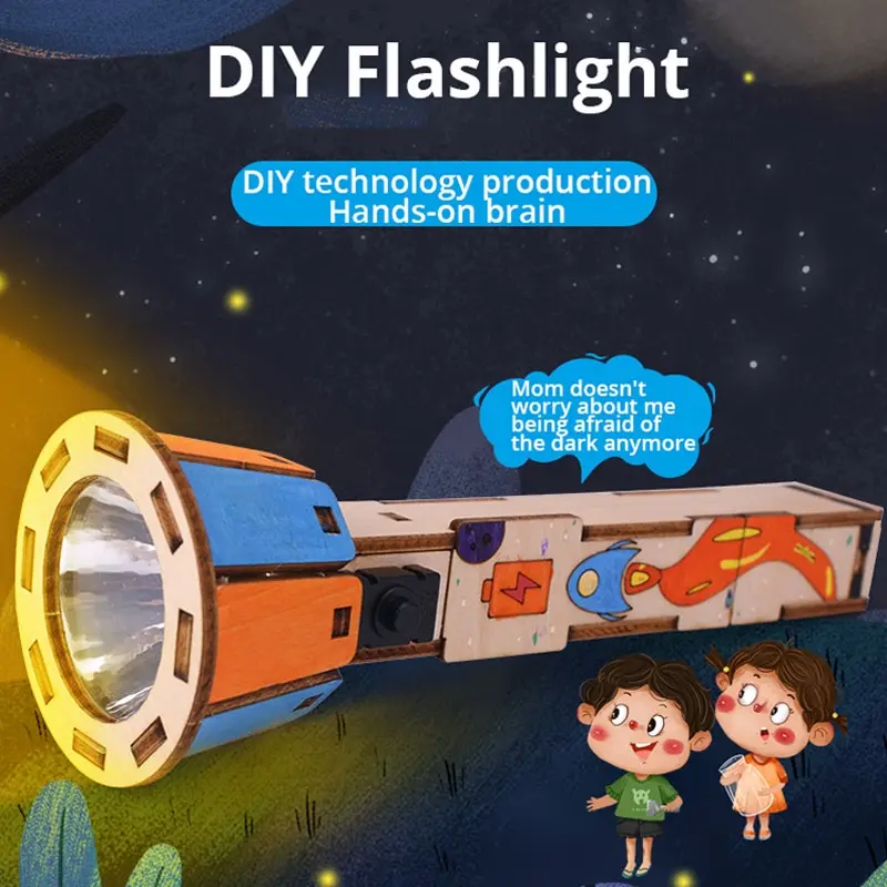 Science And Invention - Tecnología de linterna DIY, juego de