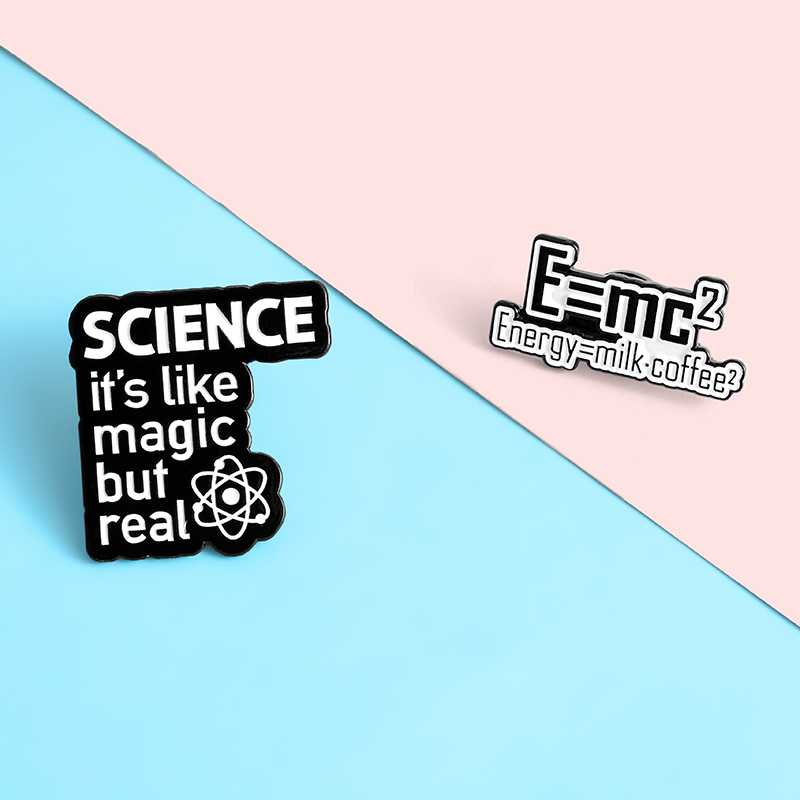 Science Buddies - Alfileres esmaltados de interpretación divertida de
