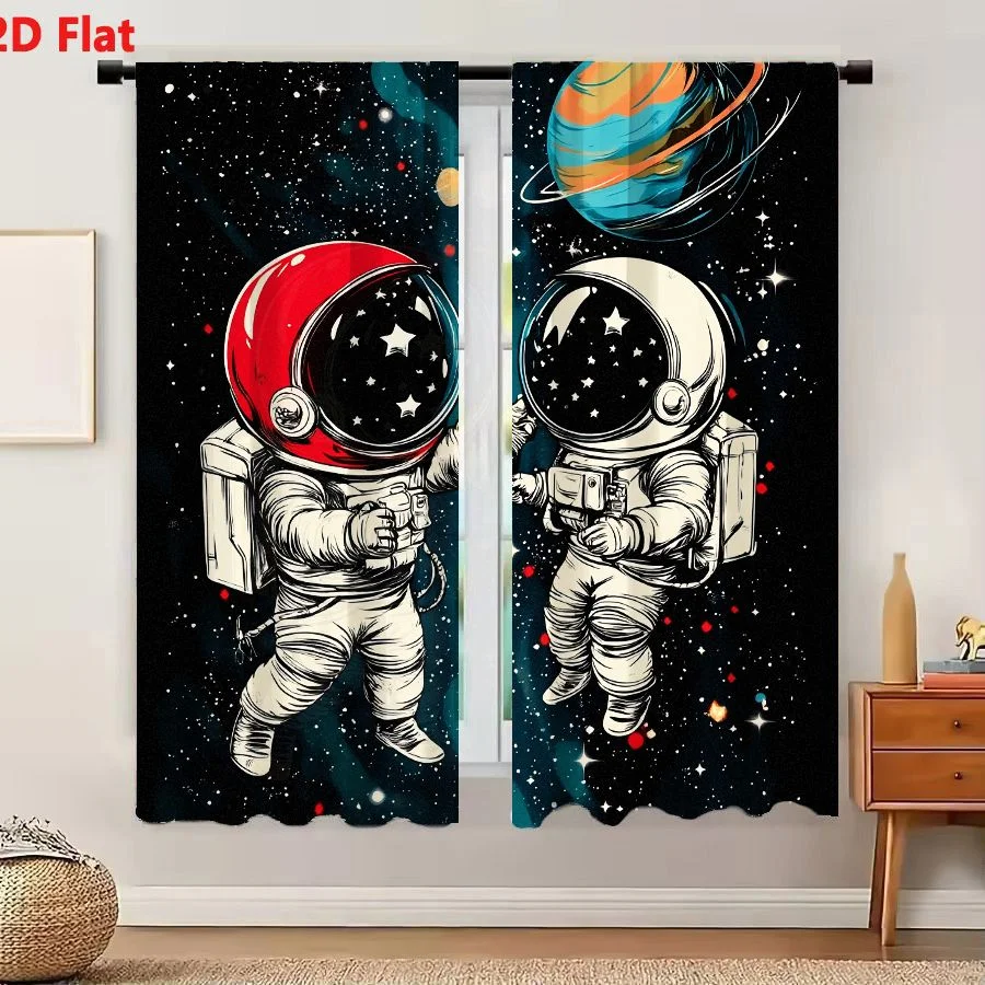 Science Nursery - Cortina de Fondo para Habitación Infantil