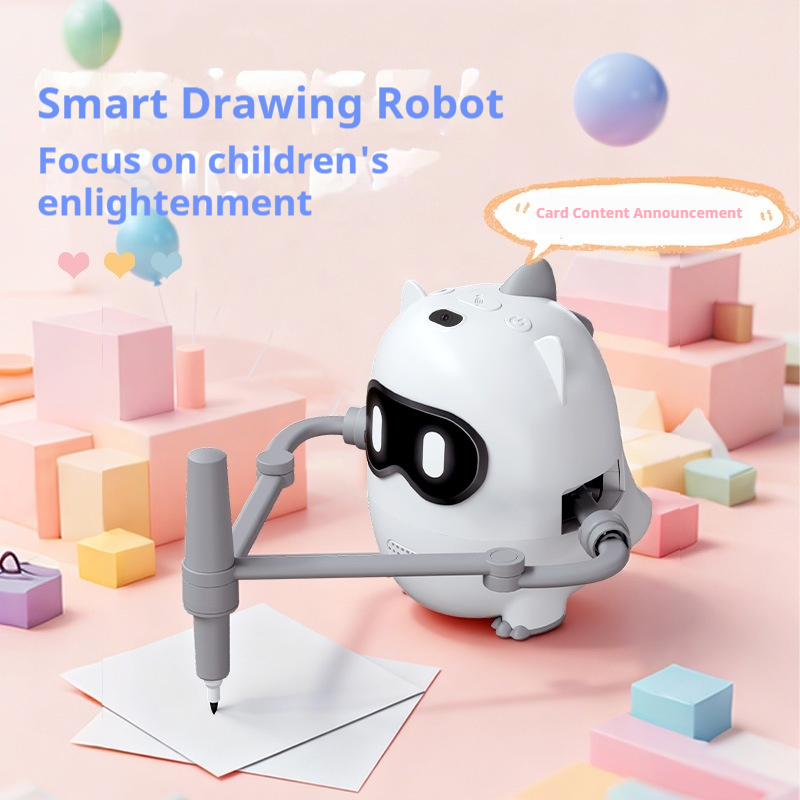 Science Robotics - Robot inteligente genérico para dibujar dinosaurios,