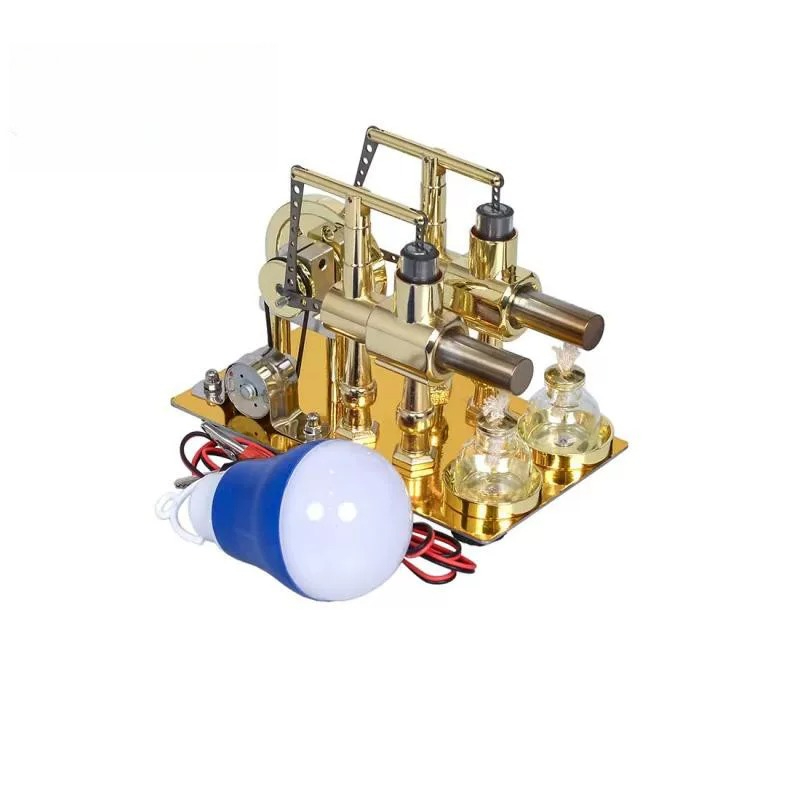 Science And Invention - Motor de Stirling, generador, motor de