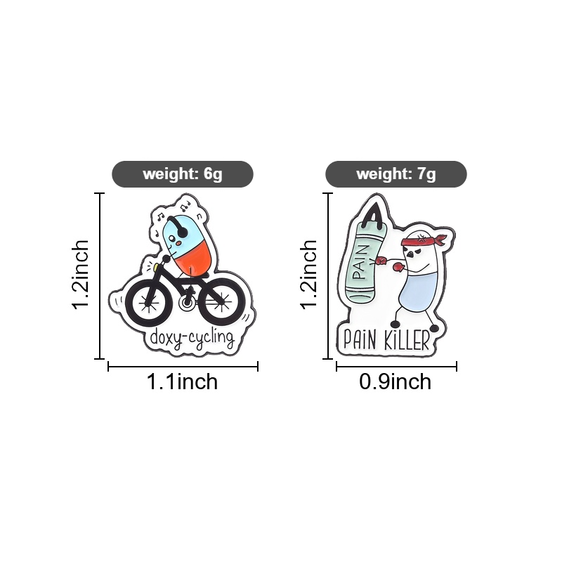 Broches de esmalte de dibujos  - Science Buddies reseña y precio