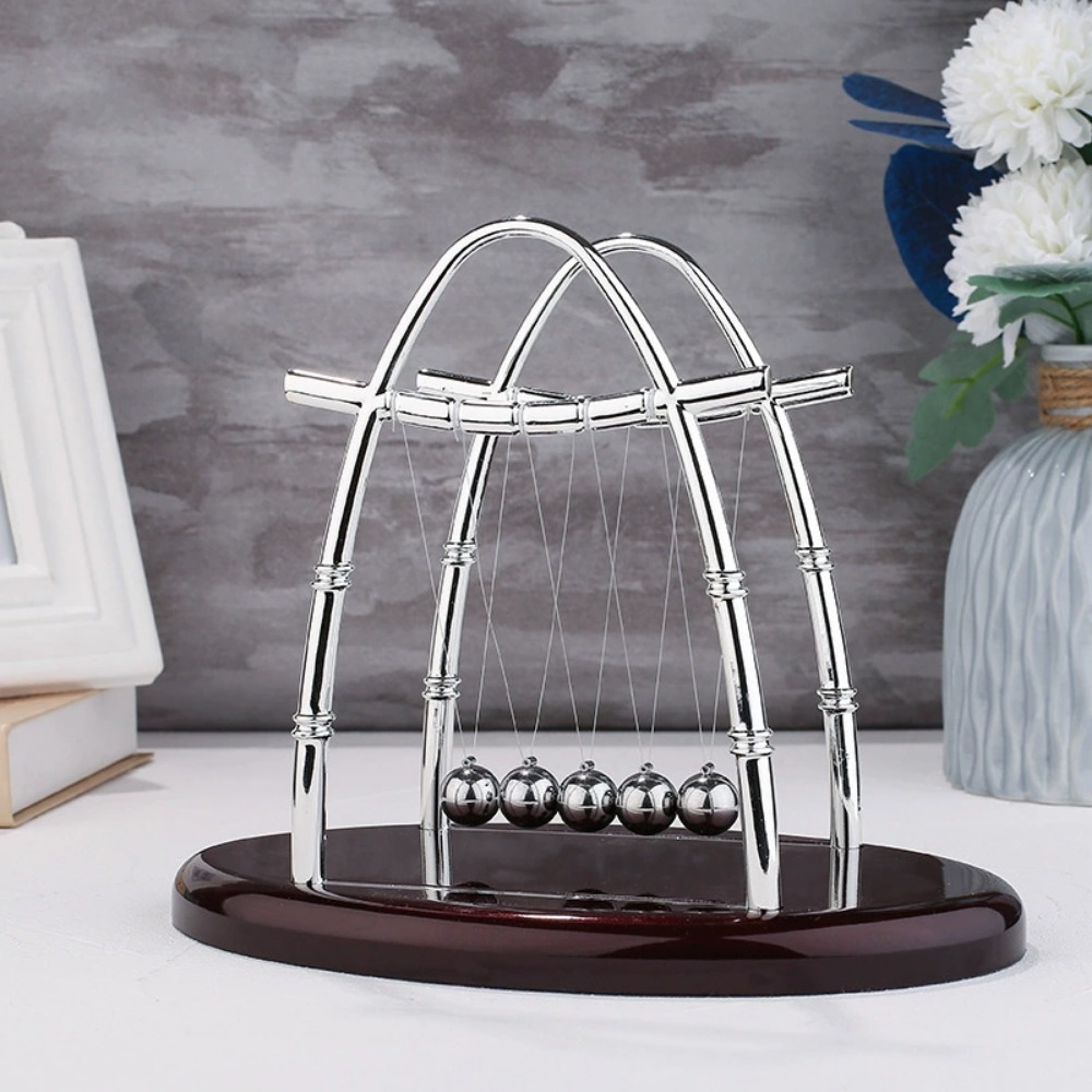 Cuna de Newton con Bolas de Ac - Newton Cradle Large reseña y precio