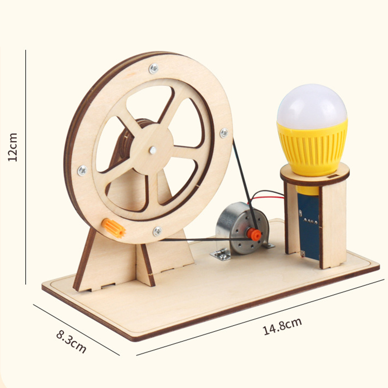 Generador de mano de madera pa - Science And Invention reseña y precio