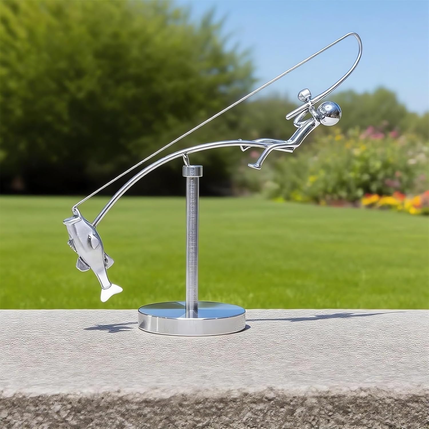 Escultura de Equilibrio Metáli - Newton Cradle Large reseña y precio
