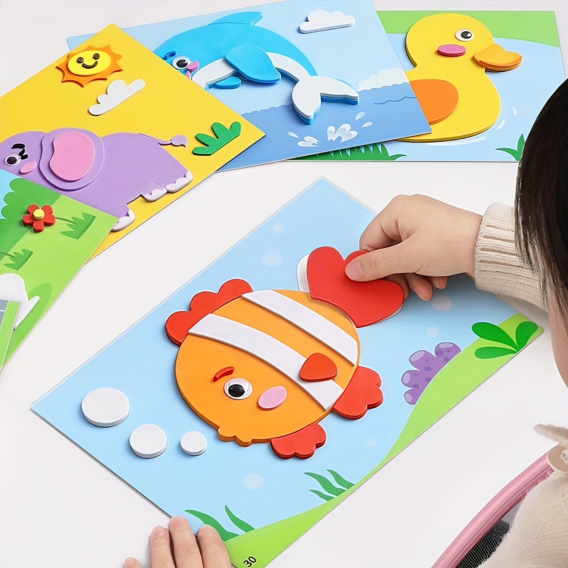 Pegatinas 3D para Niños, Desec - Science Toys Diy reseña y precio